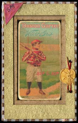 Picture, Helmar Brewing, T206-Helmar Card # 409, Babe RUTH (HOF), Tossing follow through, Boston Red Sox